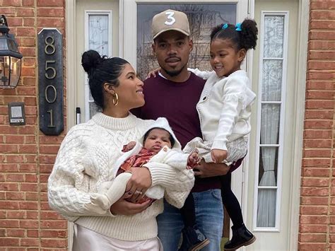 chance the rapper wife and kids